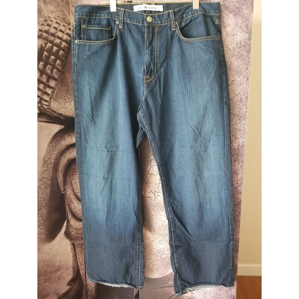 AGAVE‎ DENIMSMITH The Fortyniner Men's Loose Fit Straight Cut Jeans Size 38